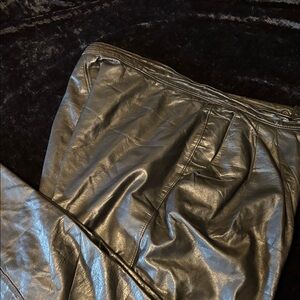 Black Leather Pants